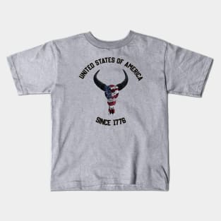 American skull Kids T-Shirt